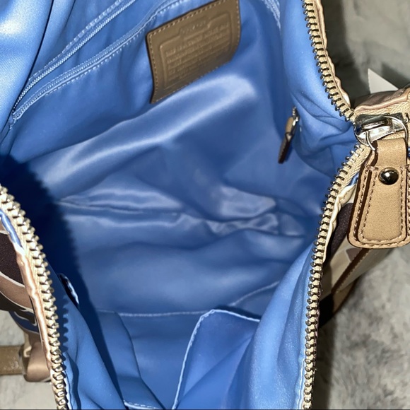 Coach signature satchel bag - Picture 15 of 16